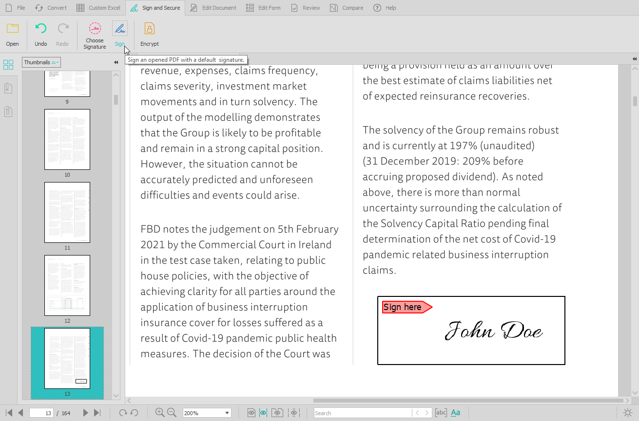 screenshot of Able2Extract Professional